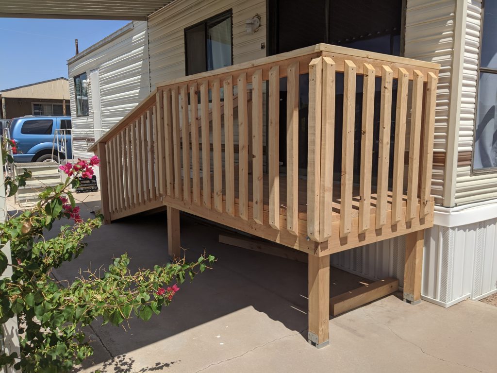 Manufactured Home Ramp Access