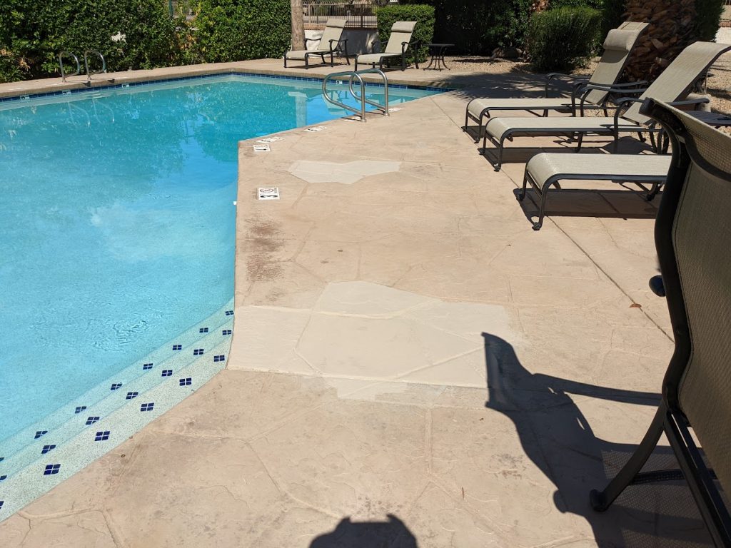 Community Pool Area Maintenance 