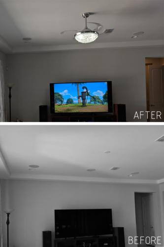 Ceiling Fan and Fandilier Installations 