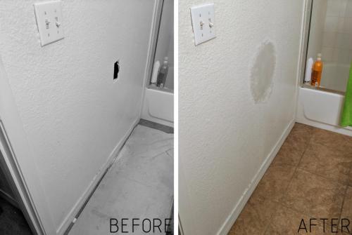 Bathroom Drywall Repair