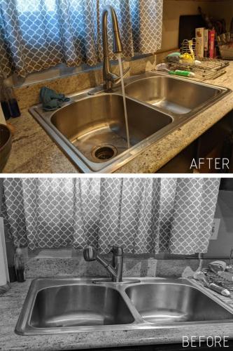 Kitchen Faucet Replacement
