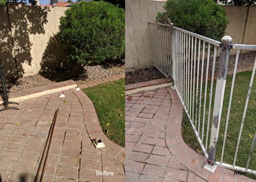 Custom Dog Fence Fabrication