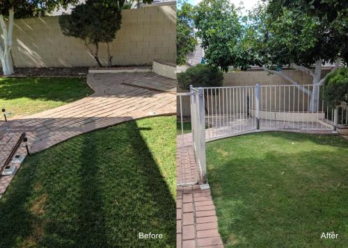 Custom Dog Fence Fabrication
