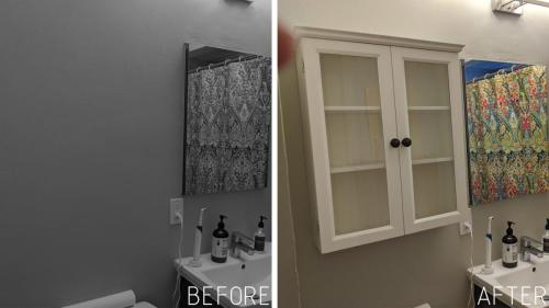 Medicine Cabinet Install