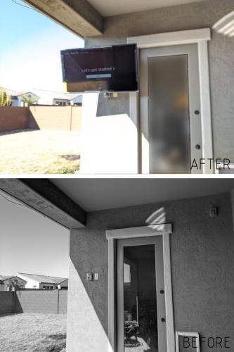 Exterior Television Installations