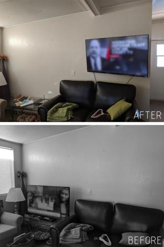 Custom Location Television Install