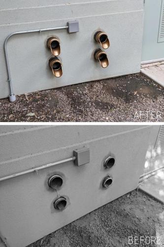 Downspout Scupper Replacement